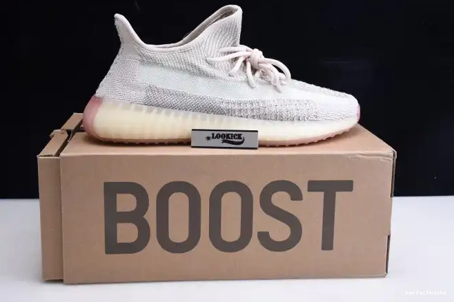 Adidas 350 V2 Yeezy FW5318 Reflective' Boost 'Citrin 0627